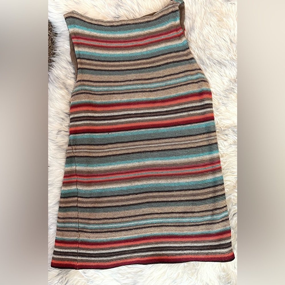 Ralph Lauren Linen-Cotton Sleeveless Sweater Tank